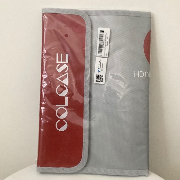 NEW COLCASE Fireproof Document Bag (2000 ℉ )15 x 11 In. Silicone Coated - Picture 2 of 7